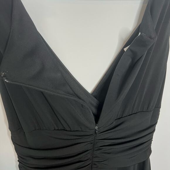 Maggy L Black Dress LBD Little Black Dress Size 14 - Picture 5 of 13